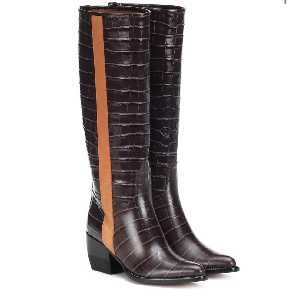 CHLOÉ VINNY' HEELED BOOTS